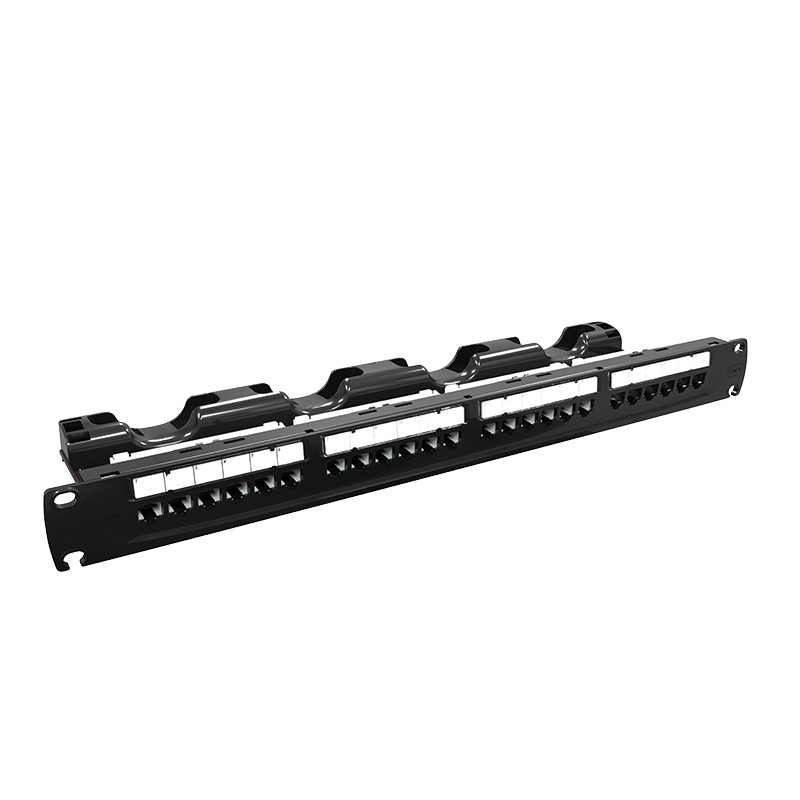 PATCH PANEL MODULAR CARGADO MULTILAN CAT6 24P 1U