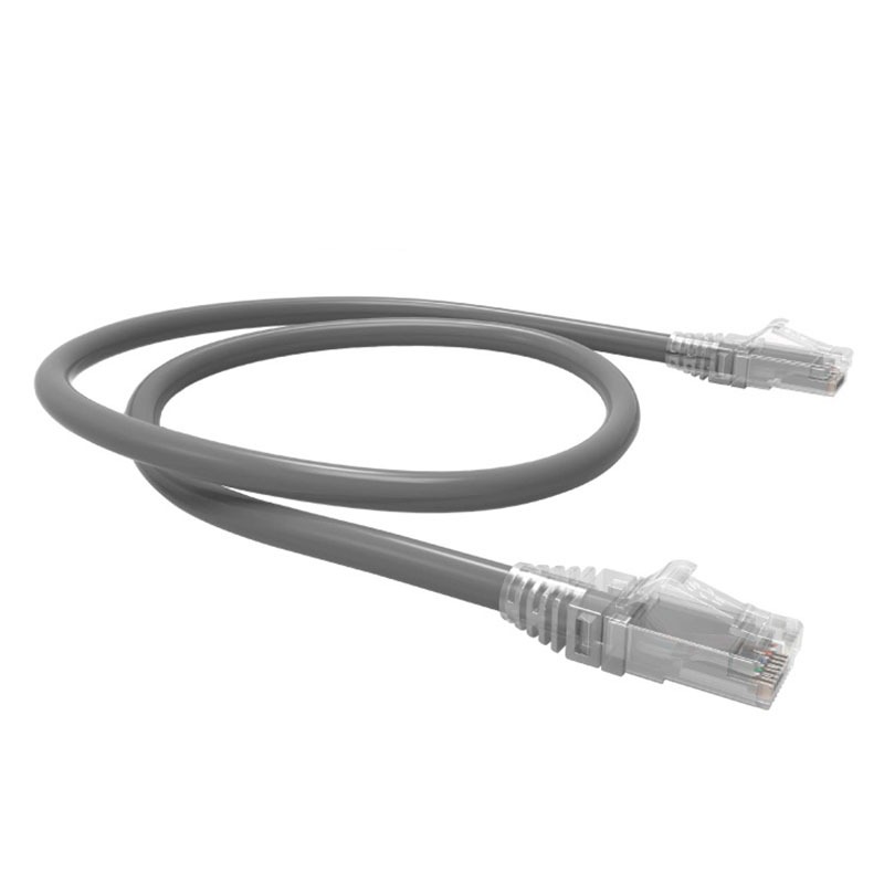PATCH CORD U-UTP CAT6 LSZH GIGALAN ECO 2M GRIS