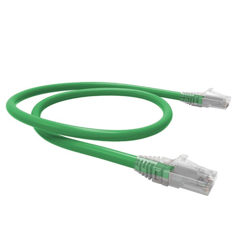 PATCH CORD U-UTP CAT6 LSZH GIGALAN ECO 2M VERDE