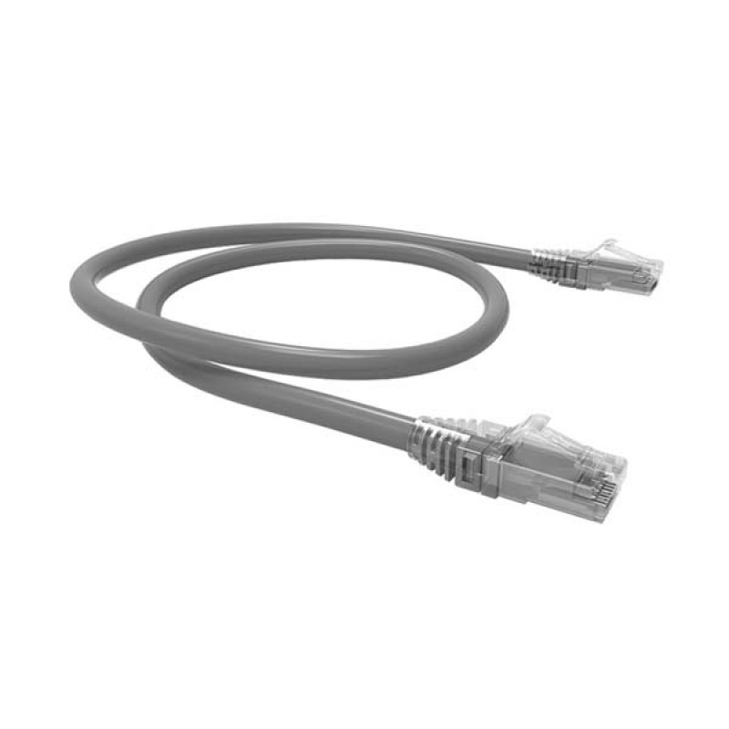PATCH CORD U-UTP ECOLOGICO CAT6 LSZH 3.0M - GRIS