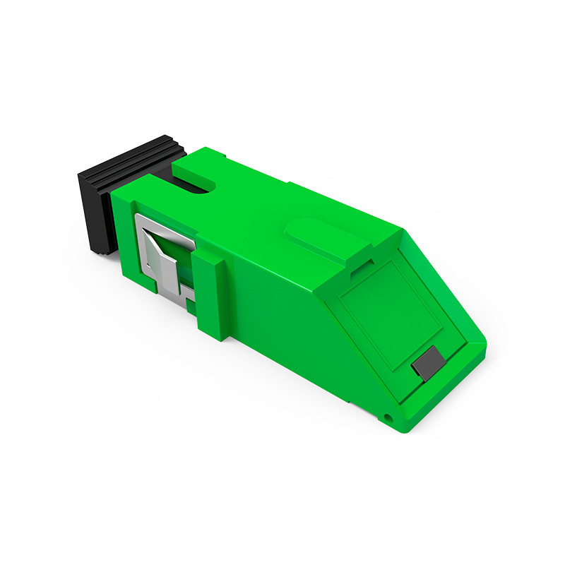 KIT ADAPTADORES OPTICOS SM SC-APC CON SHUTTER (08 UN.)