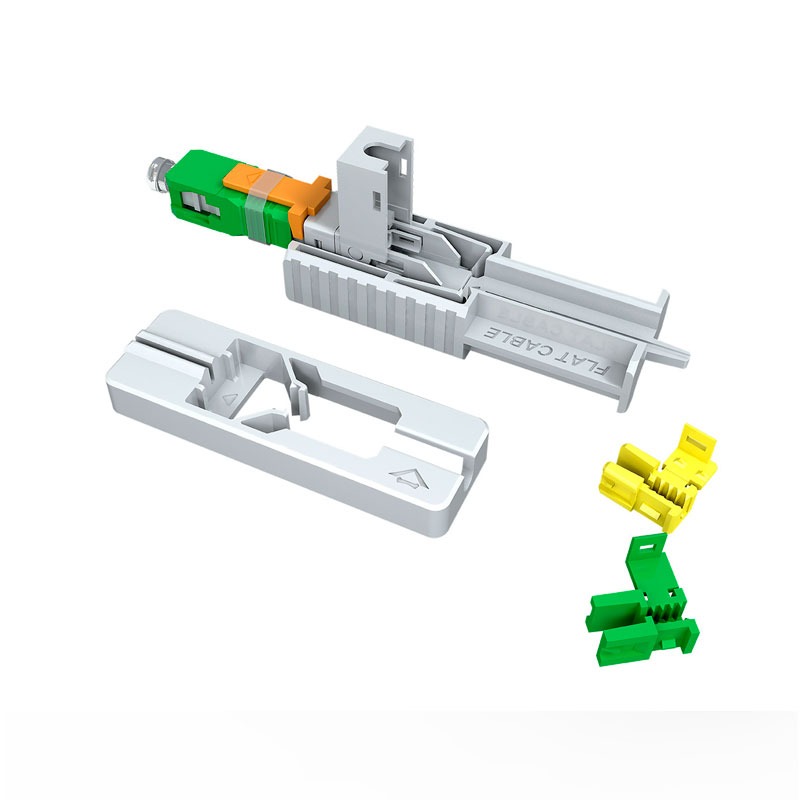 KIT CONECTORES OPTICOS DE CAMPO 10UN SM SC-APC