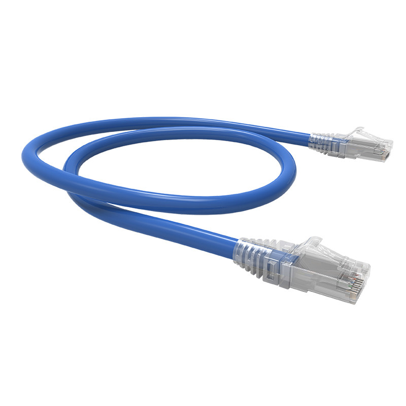 PATCH CORD F-UTP CAT6A LSZH GIGALAN ECO 1M AZUL