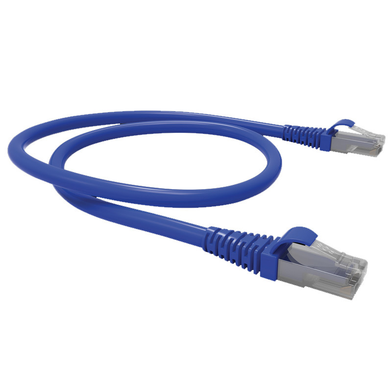 PATCH CORD F-UTP CAT6A LSZH GIGALAN ECO 3M AZUL