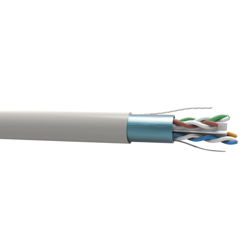 CABLE F-UTP CAT6A LSZH-3 23AWG GIGALAN ECO GRIS 305M