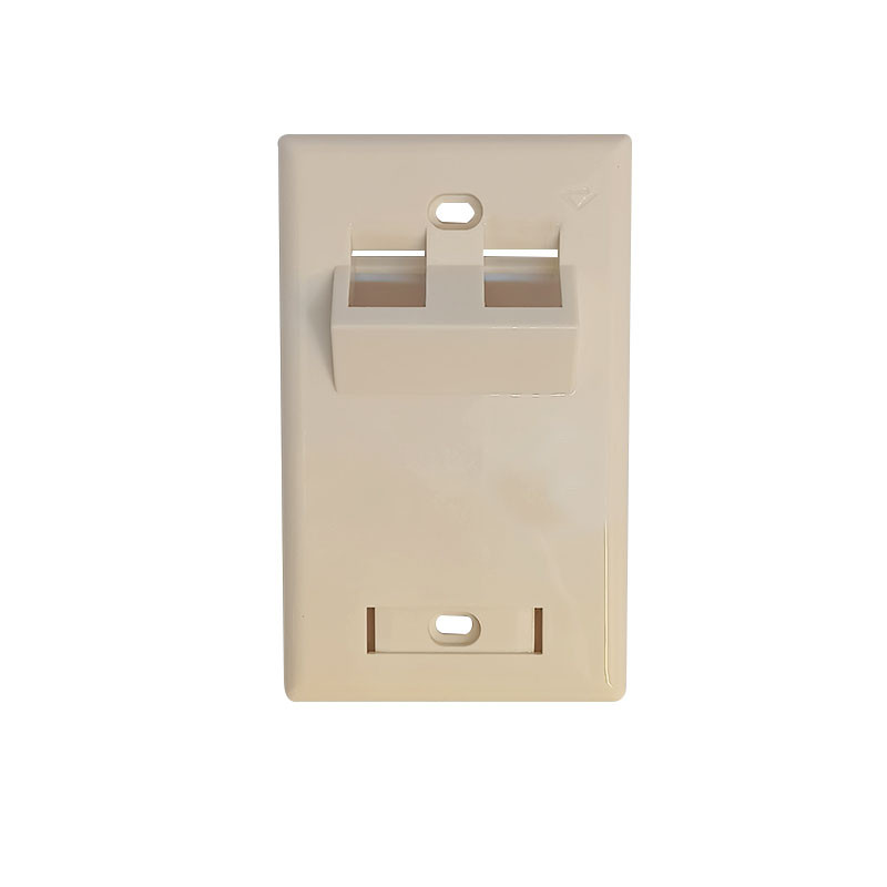 FACEPLATE ANGULADO 2P BLANCO (4X2)