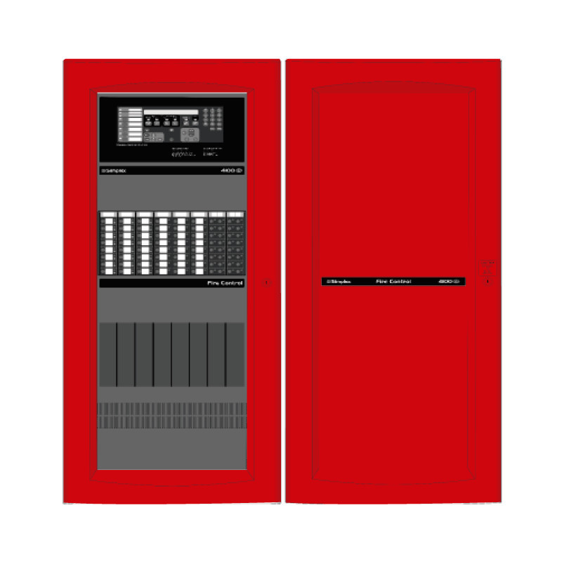 3 BAY BB GDOOR DRESS PNL RED