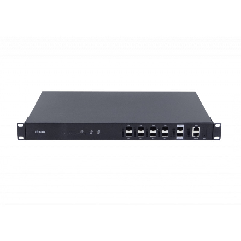  OLT 8-GPON 2-SFP 10G 1-CONSOLE-RJ45 1-MGMT-IP UFIBER 