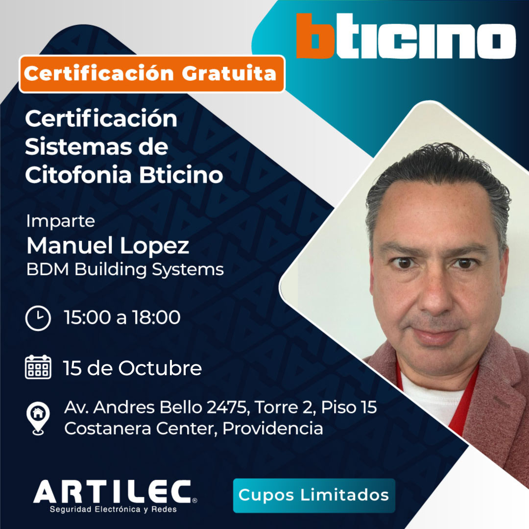 Certificación Citofonia Plug &play