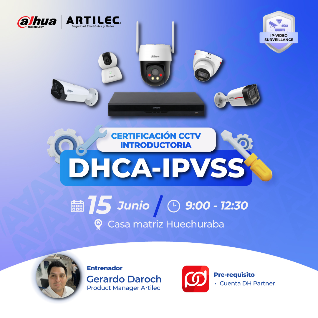 Certificación DHCA-IPVSS | Introductoria