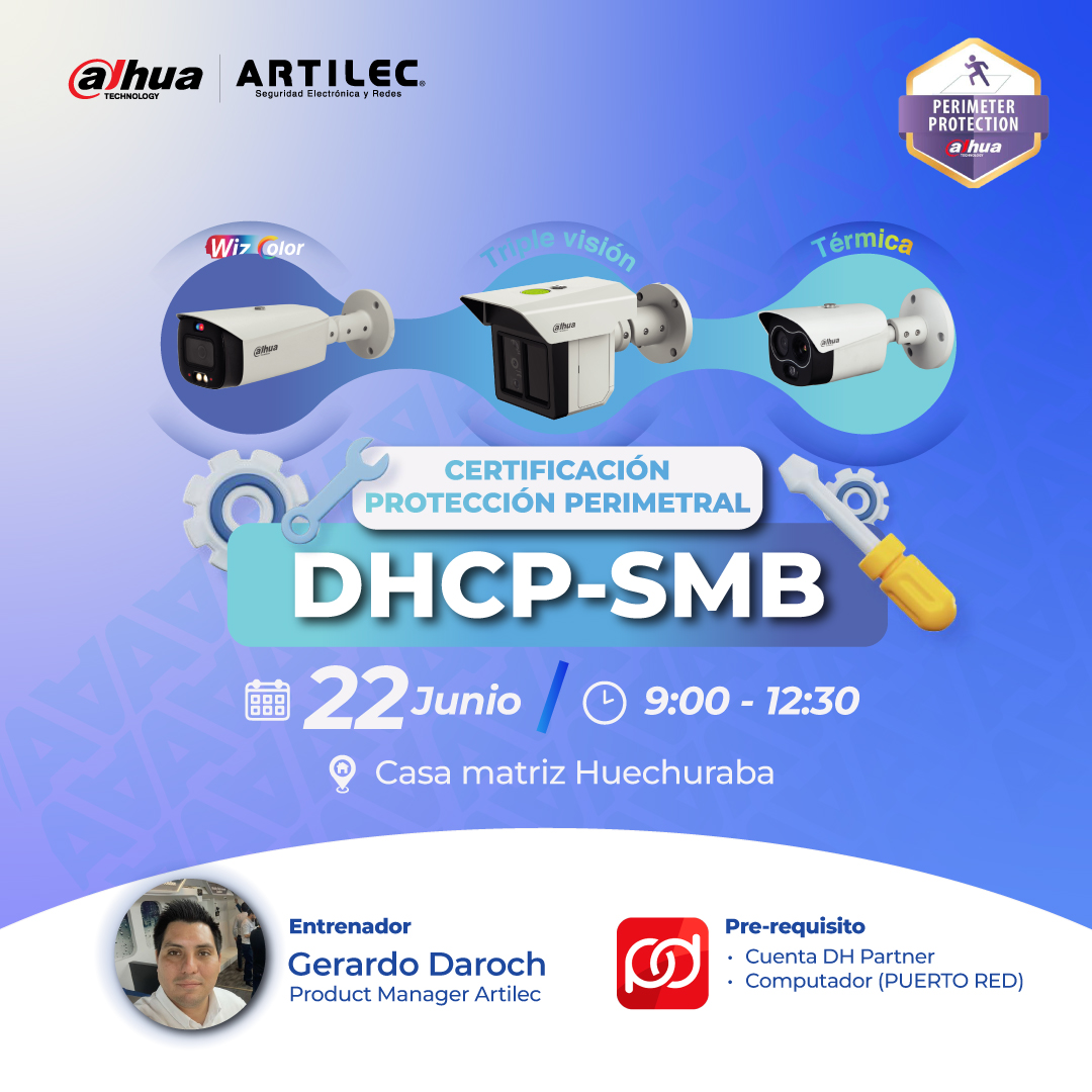 Certificación DHCP-SMB | Protección Perimetral