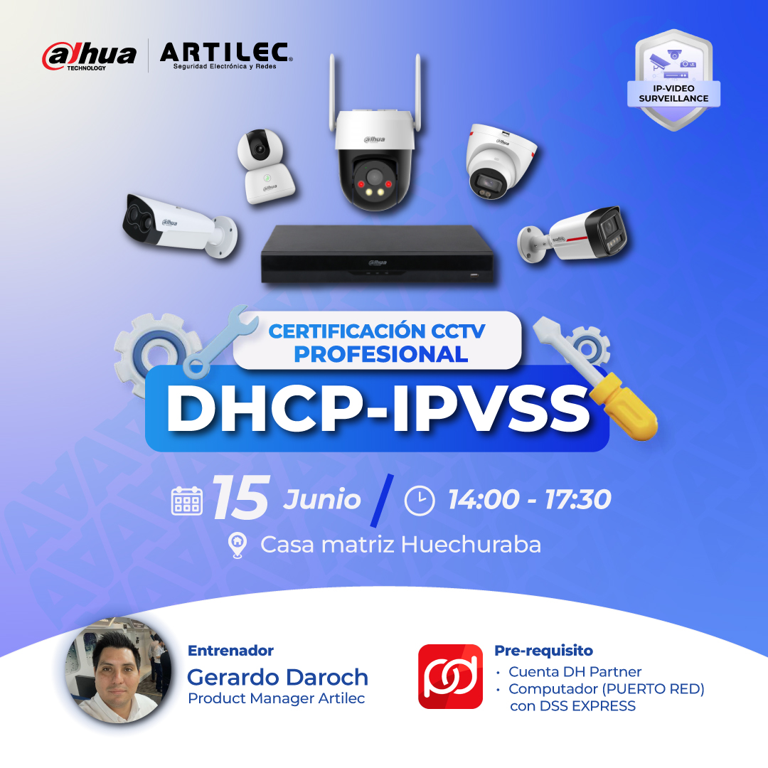 Certificación DHCA-IPVSS | Profesional