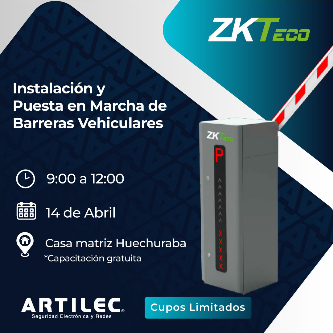 Instalación Y Puesta En Marcha De Barreras Vehiculares