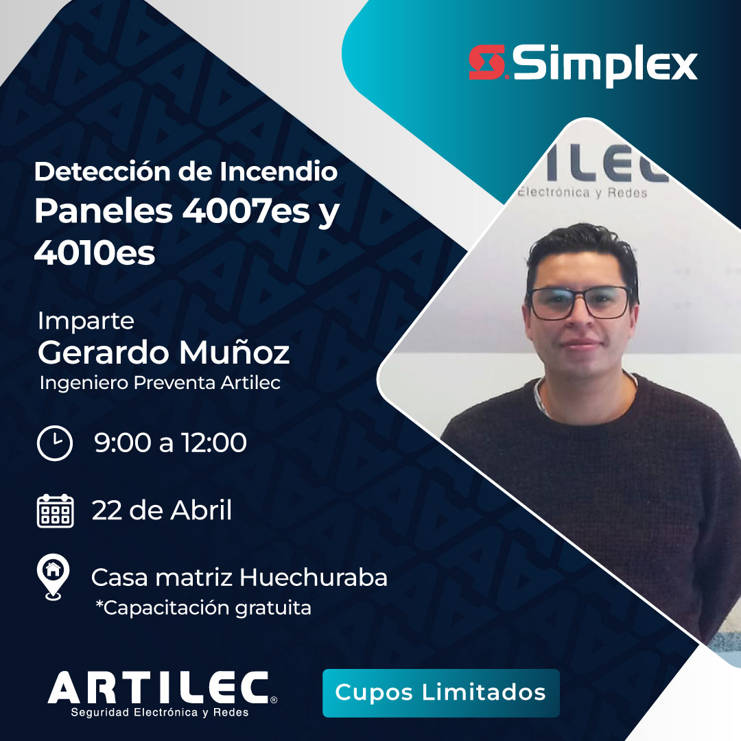 Detección De Incendio Paneles Simplex 4007es Y 4010es