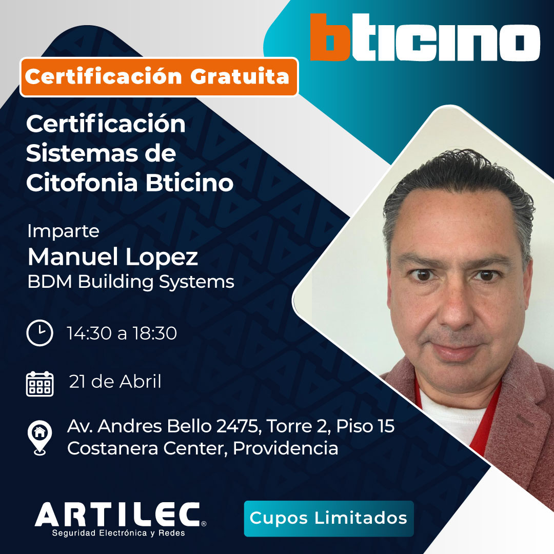 Certificación Citofonia Plug & Play