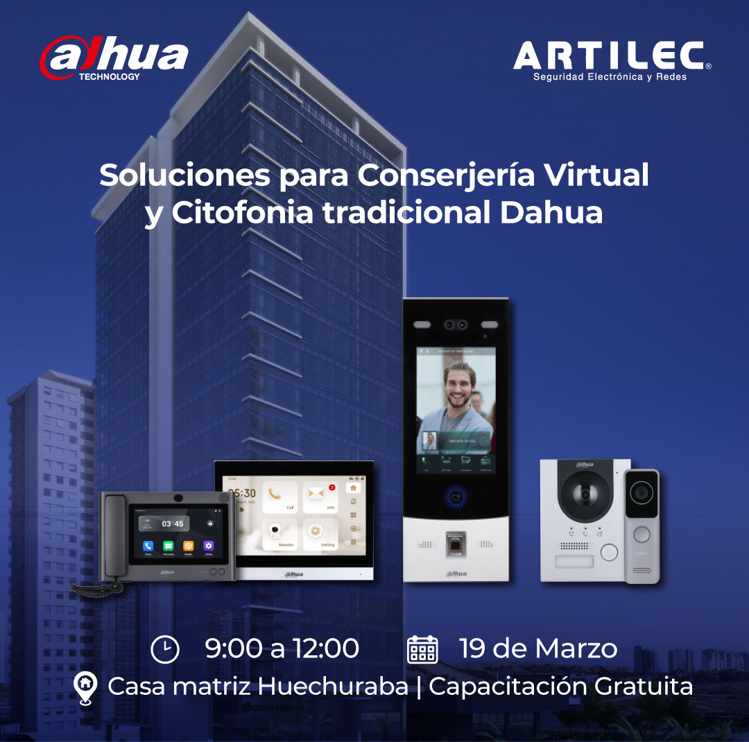 Soluciones Para Conserjería Virtual Y Citofonia Tradicional Dahua