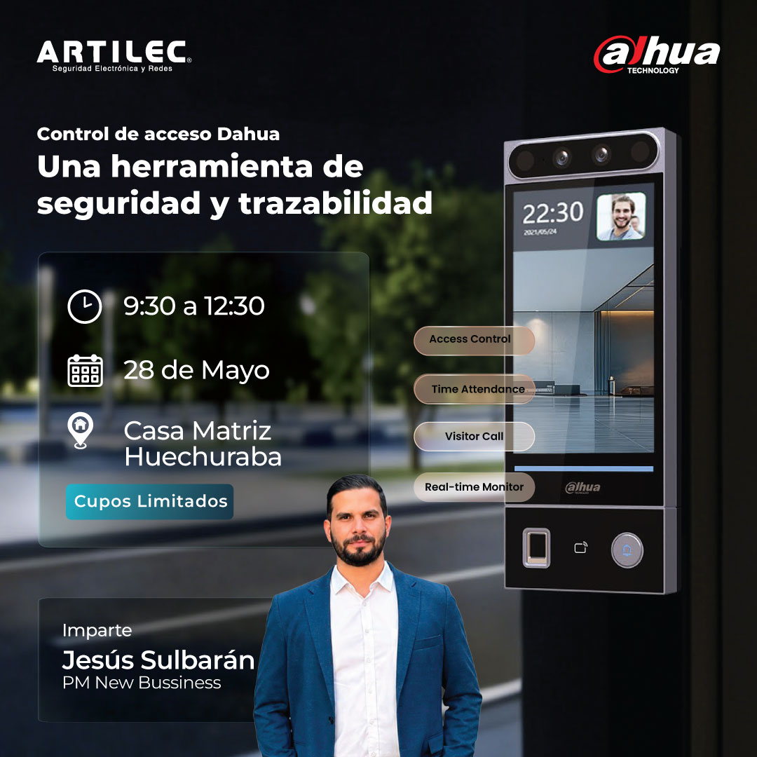 Control De Acceso Dahua - Una Herramienta De Seguridad Y Trazabilidad
