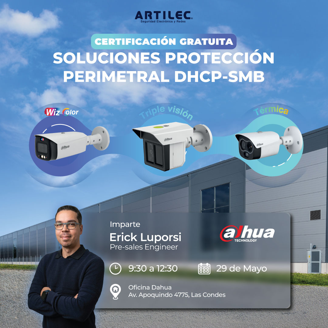 Certificación Dahua Solución De Protección Perimetral Dhcp-smb