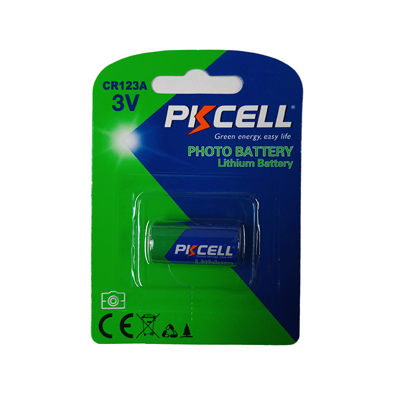 PILA LITIO DETECTORES INALAMBRICOS CR123 PKCELL